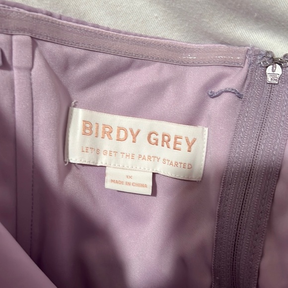 Lavender Grace Convertible Bridesmaid Dress Birdy Grey - Picture 2 of 13